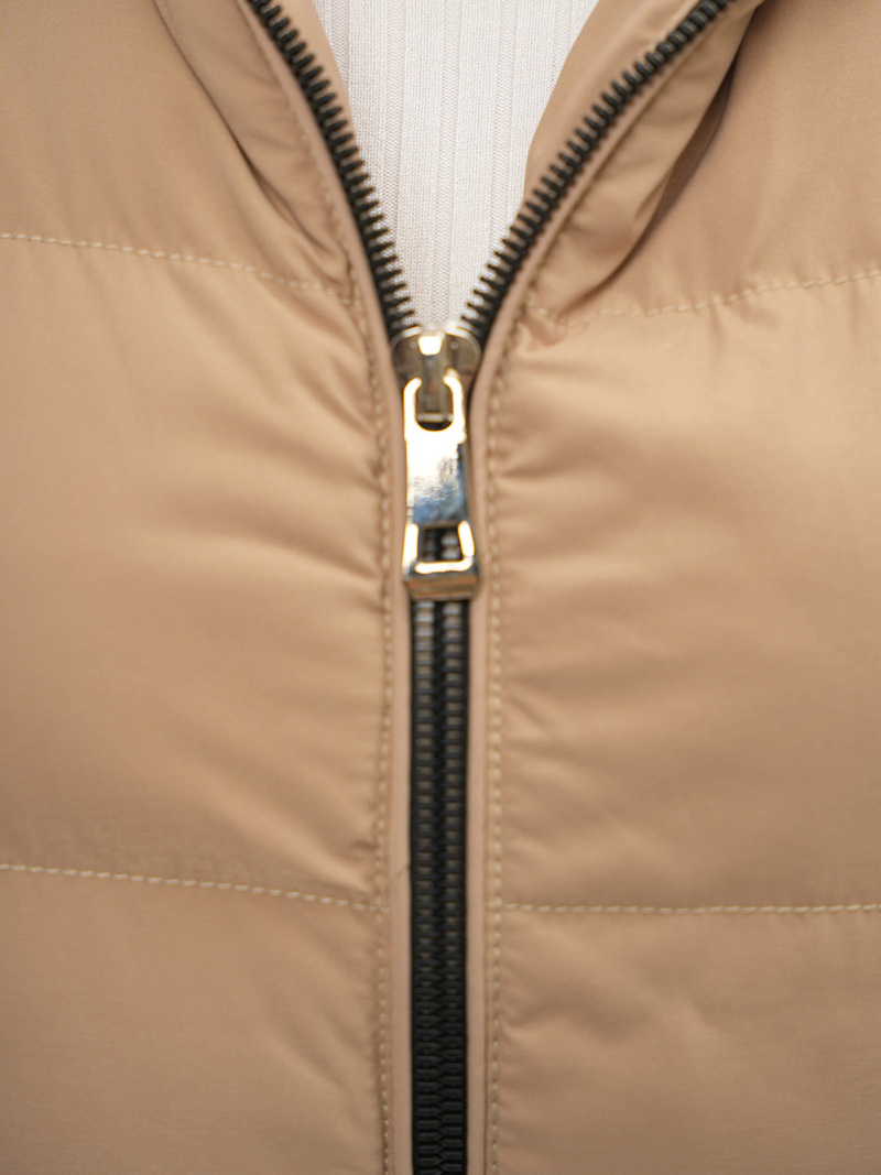 Vestă femei bej OZONEE N/7046