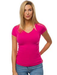 Tricou femei roz OZONEE BT/71319B