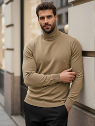 Pulover bărbați camel OZONEE V/V24504