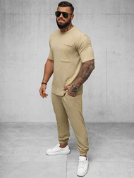 Tricou bărbați camel OZONEE O/Y960T