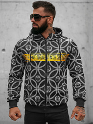 Hanorac bărbați negru OZONEE JS/B8123Z