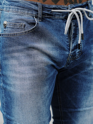 Blugi bărbaţi albaștri deschis OZONEE NB/MP0021BCZ