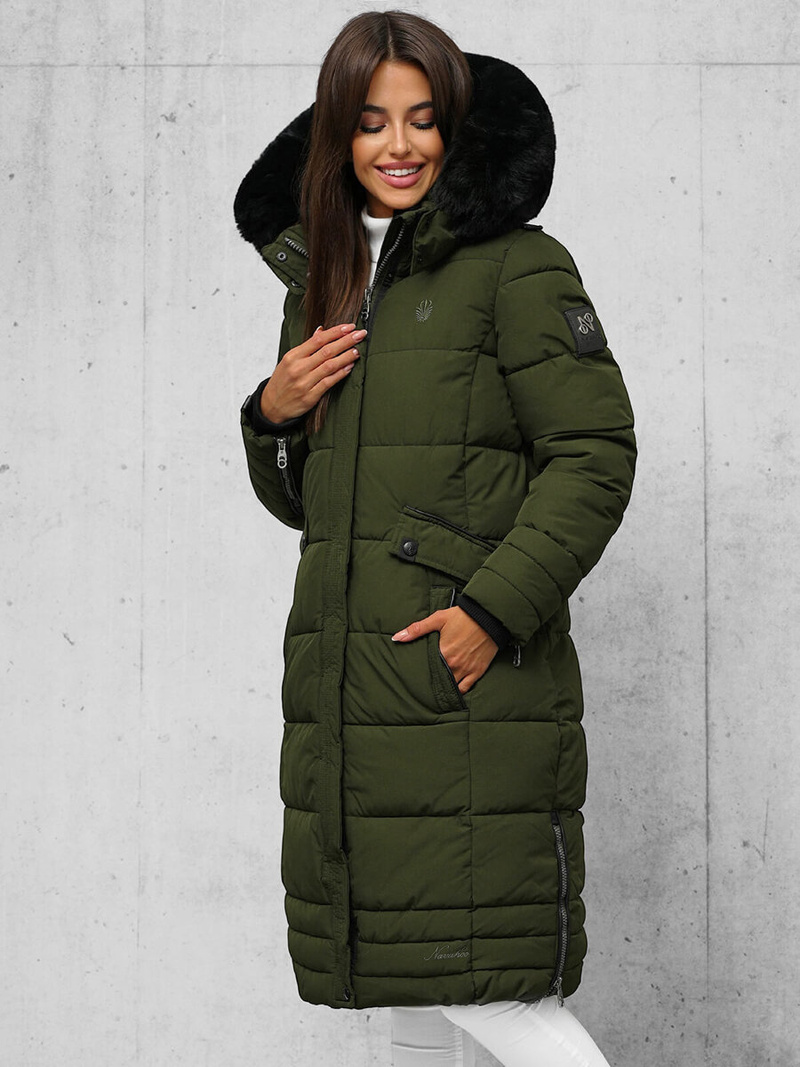 Geacă de femei kaki OZONEE O/W377