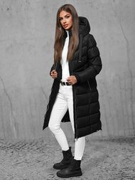 Geacă de femei neagra OZONEE JS/M736/392