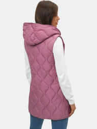 Vestă femei roz OZONEE O/H928/38