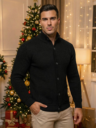 Pulover bărbați negru OZONEE NB/MM6020/4Z