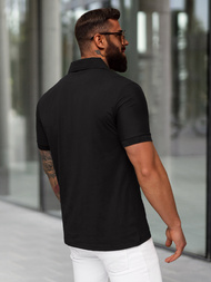 Tricou polo bărbați negru OZONEE NB/MT3122