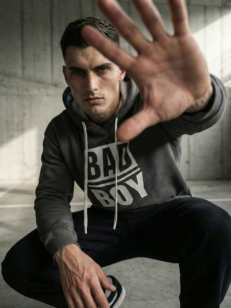 Hanorac bărbați antracit OZONEE JS/65B3909/5Z