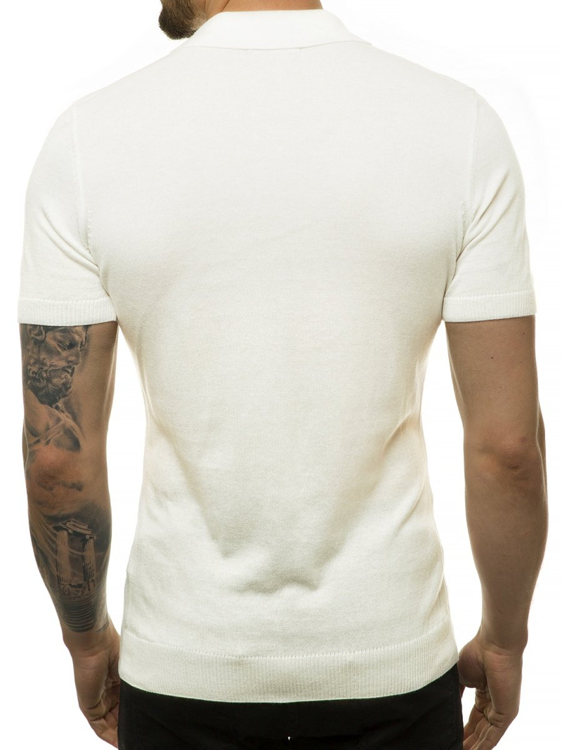 Pulover bărbați écru OZONEE L/2495