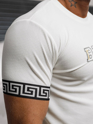 Tricou bărbați alb OZONEE O/T7571