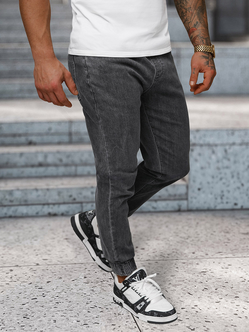Pantaloni jogger bărbați antracit OZONEE NB/MP0272GS