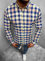 Cămașă bărbați colorat OZONEE O/1022