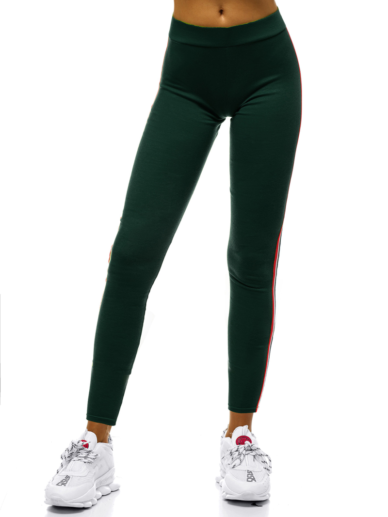 Colanţi femei verde închis OZONEE JS/1036/B18