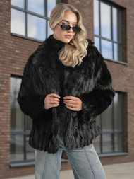 Geacă de femei neagra OZONEE JS/11Z8261