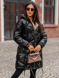 Geacă de femei neagra OZONEE JS/5M3189/392Z