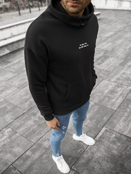 Hanorac bărbați negru OZONEE B/20402106