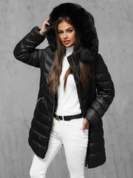 Geacă damă neagra OZONEE JS/5M3162/392