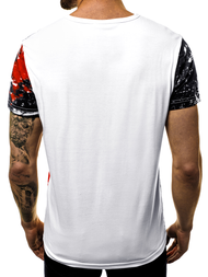 Tricou bărbați roșu OZONEE JS/SS10929