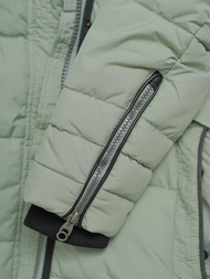 Geacă de femei verde-mentă OZONEE O/W377Z