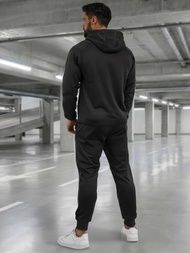 Compleu sport bărbaţi negru OZONEE JS/8C1966/3