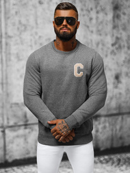 Bluză bărbați antracit OZONEE NB/MF2019