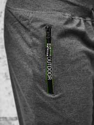 Pantaloni scurți sport bărbați antracit OZONEE JS/8K922