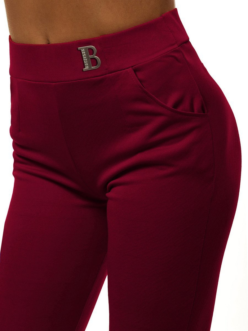 Colanţi femei bordo OZONEE JS/1027/D13