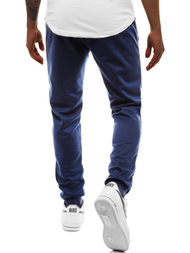 Pantaloni de trening bărbaţi albastru marin OZONEE JS/JZ11010