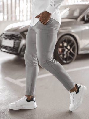 Pantaloni Chino Bărbaţi Gri OZONEE O/P4049Z