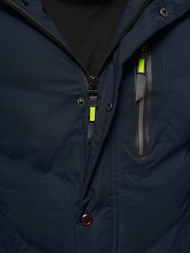 Geacă bărbați albastru marin OZONEE JS/5M3137/215