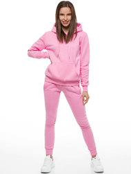 Pantaloni de training femei roz deschis OZONEE JS/CK01