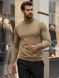 Pulover bărbați camel OZONEE V/V24504