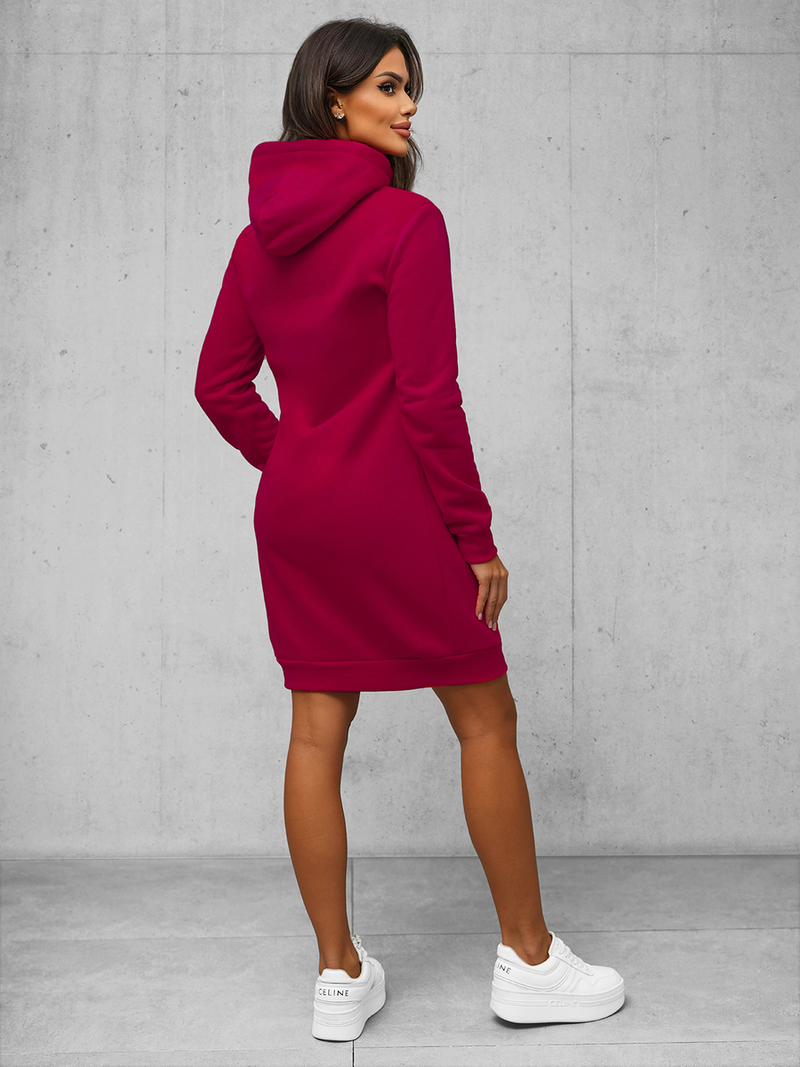 Hanorac femei bordo OZONEE JS/YS10005/21Z