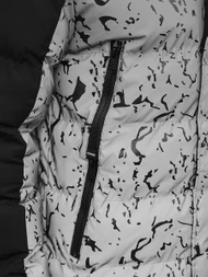 Geacă bărbați argint OZONEE JS/M8113/401