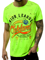 Tricou bărbați verde OZONEE JS/KS1975