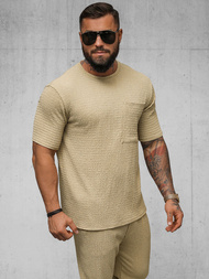 Tricou bărbați camel OZONEE O/Y960T