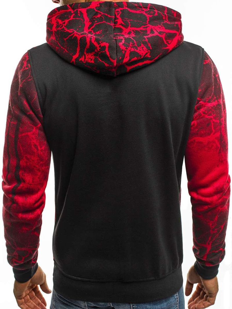 Hanorac bărbați roșie OZONEE JS/DD267Z