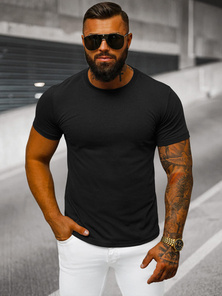 Tricou bărbați negru OZONEE JS/712005Z