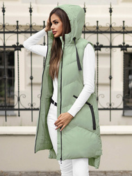 Vestă femei verde deschis OZONEE JS/M788/236Z
