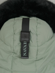 Geacă de femei verde-mentă OZONEE O/W377Z