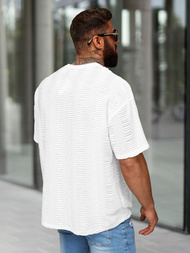 Tricou bărbați albi OZONEE O/B1149