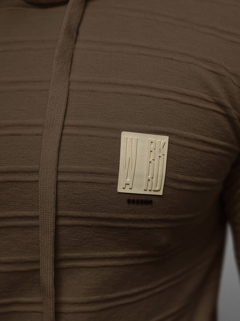 Hanorac bărbați maro OZONEE O/TB2272