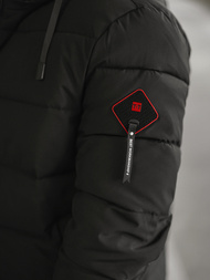 Geacă de iarnă bărbați neagră OZONEE JS/31M5031/392Z