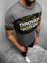 Tricou bărbați antracit OZONEE JS/SS10976Z