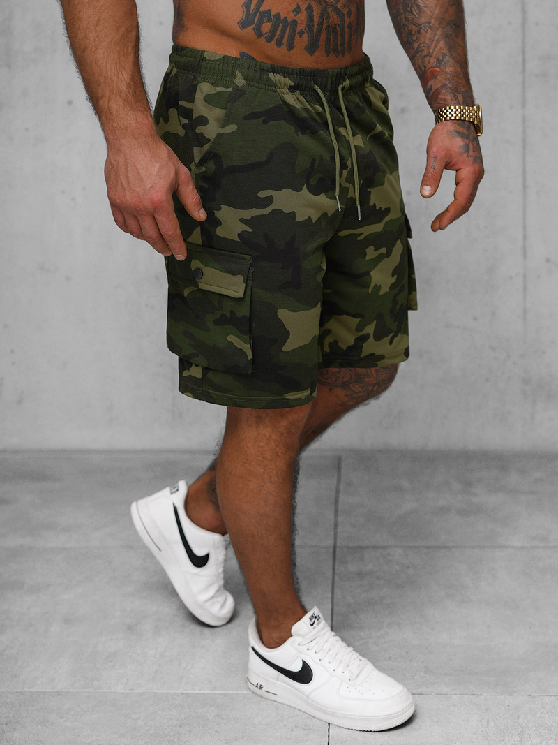 Pantaloni scurți sport bărbați verde OZONEE JS/8K282/29