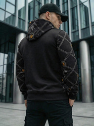 Hanorac bărbați negru OZONEE O/B267Z