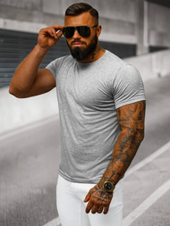 Tricou bărbați gri OZONEE JS/712005Z 