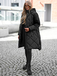 Geacă de femei neagra OZONEE JS/5M3168/392Z