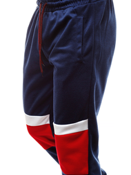 Pantaloni de trening bărbaţi albastru marin OZONEE JS/JZ11010