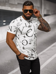 Tricou bărbați alb OZONEE O/T6482